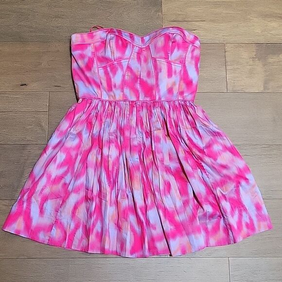 Rebecca Taylor strapless minidress size 8 M NWT